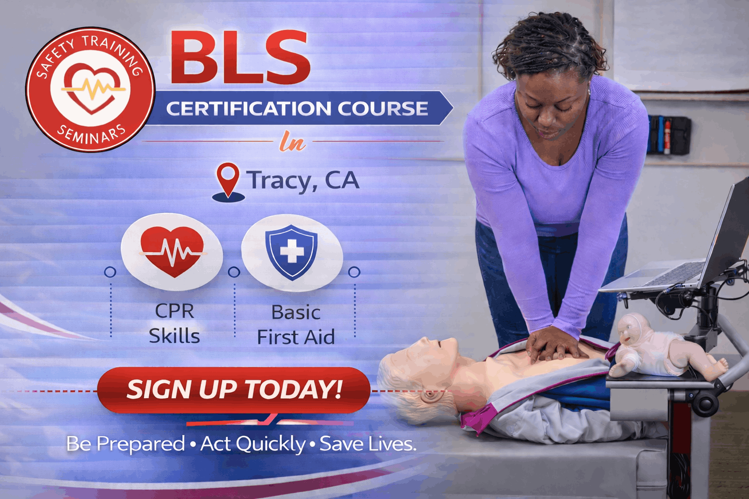 BLS Certification Course in Tracy, CA